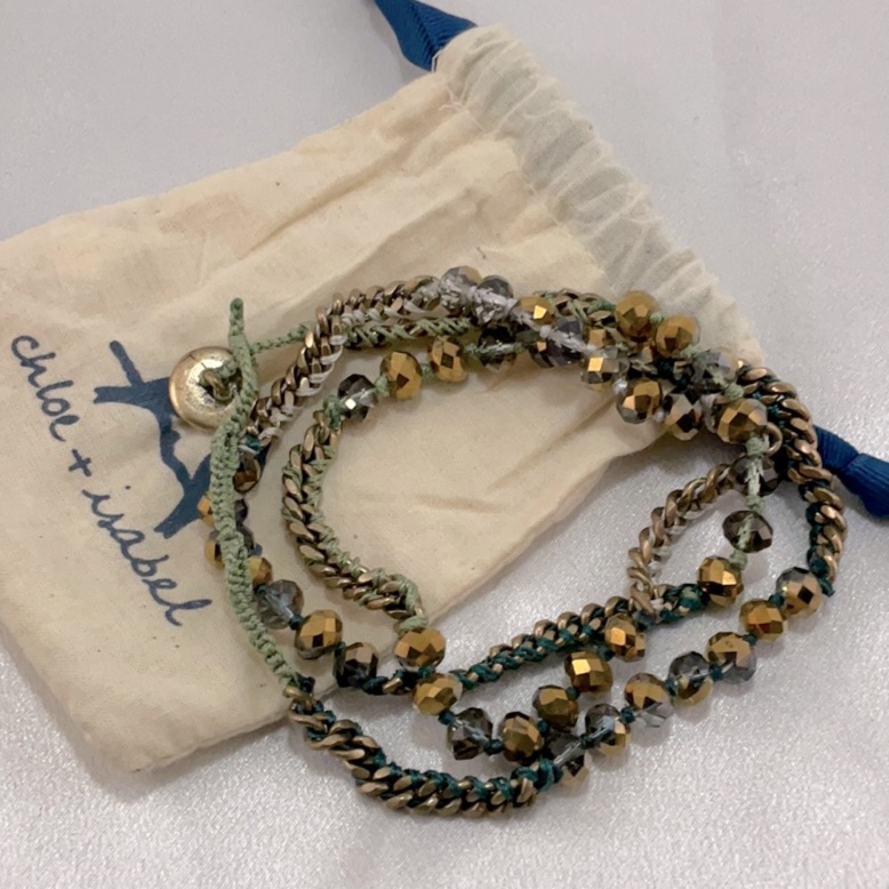 C&I wrap bracelet. Or wear as necklace. New.